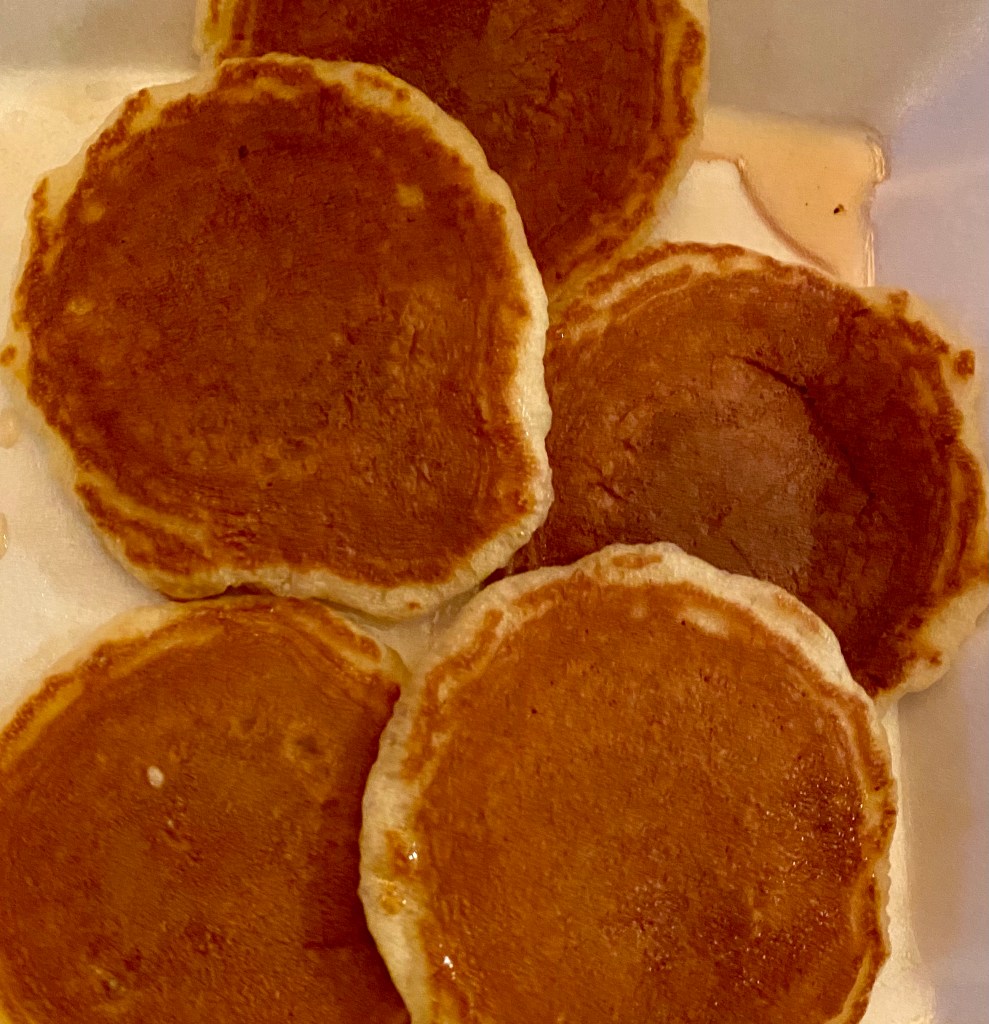 When I was sick, we all wanted breakfast food for our takeout.